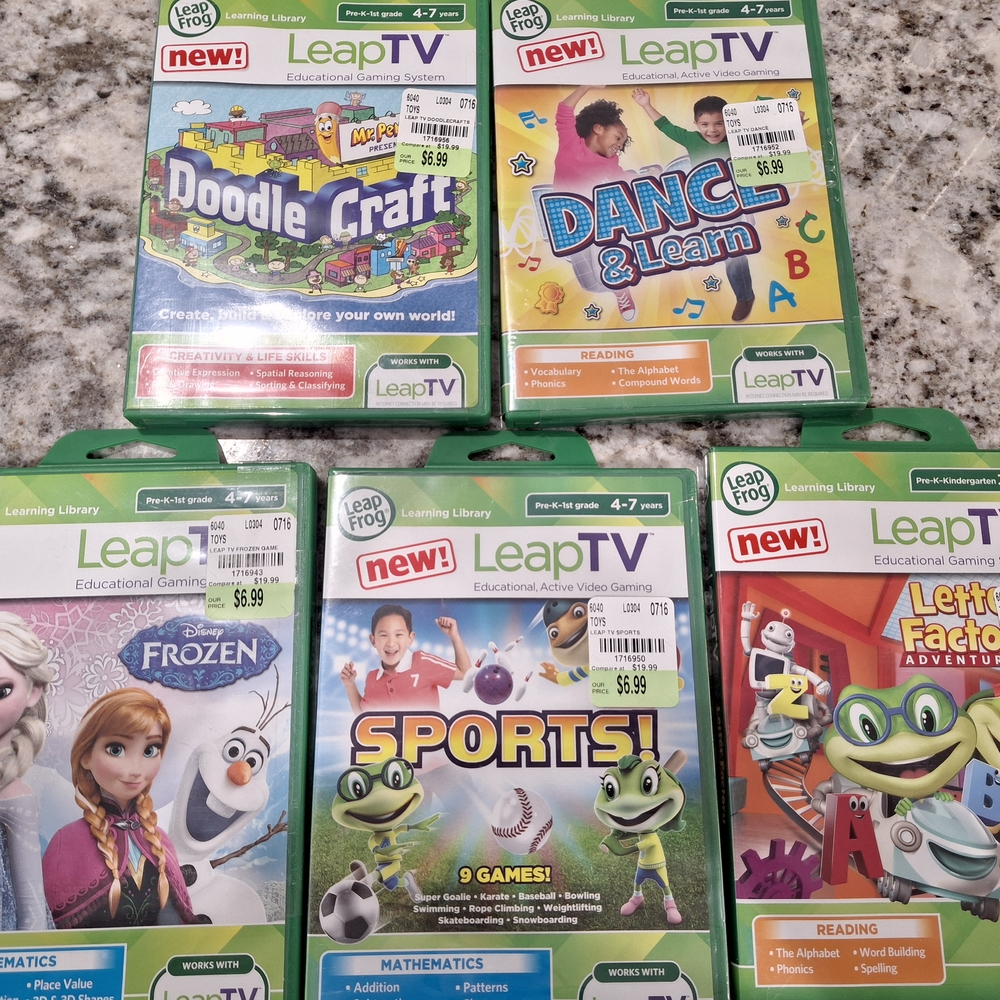 LeapFrog LeapTV Educational Gaming System - Green